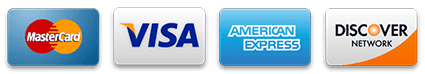 Major Payment Methods Accepted